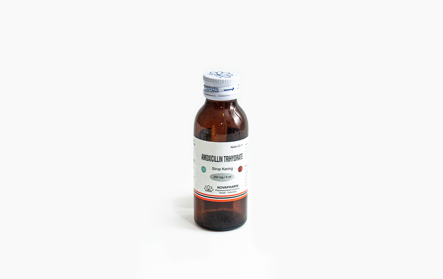 Novapharin - AMOXICILLIN 250 MG - Dry Syrup