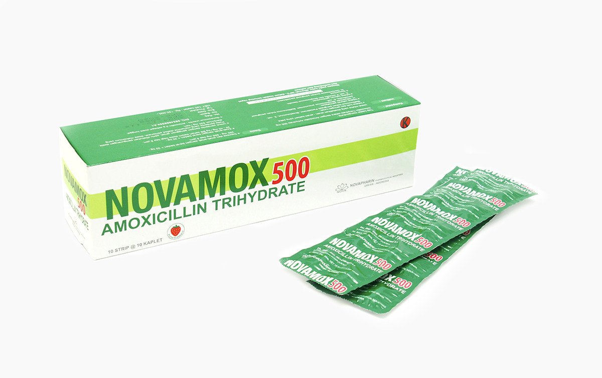 Novapharin - NOVAMOX 500mg - Kaplet