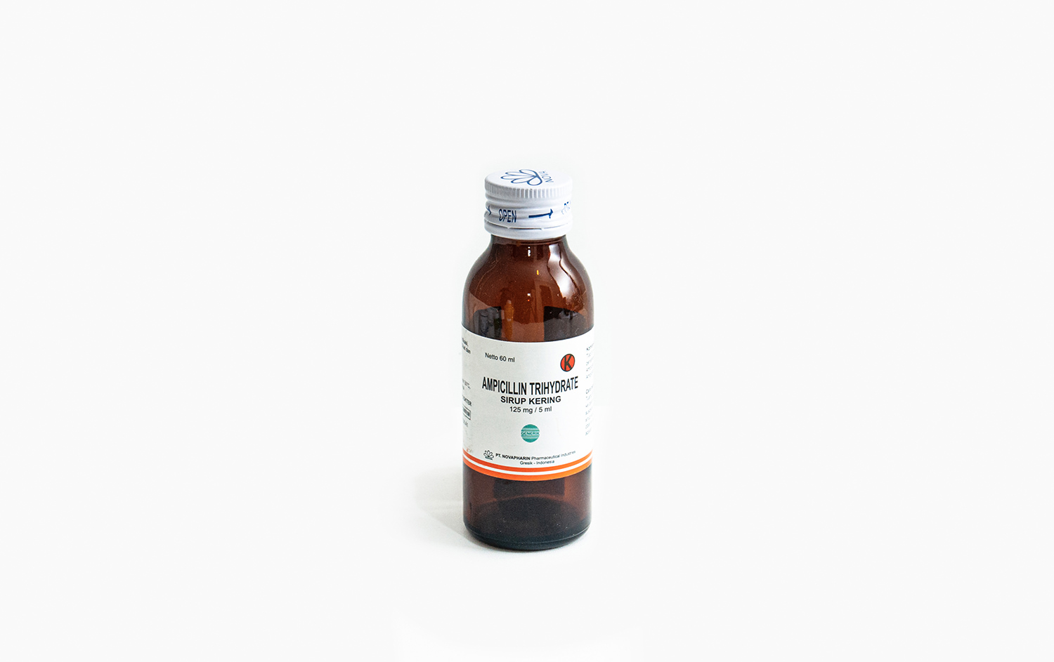 Novapharin - AMPICILLIN 125 DS - Dry Syrup