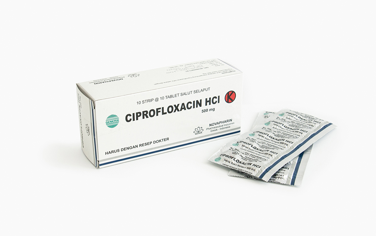 Novapharin - CIPROFLOXACIN 500 MG - Tablet