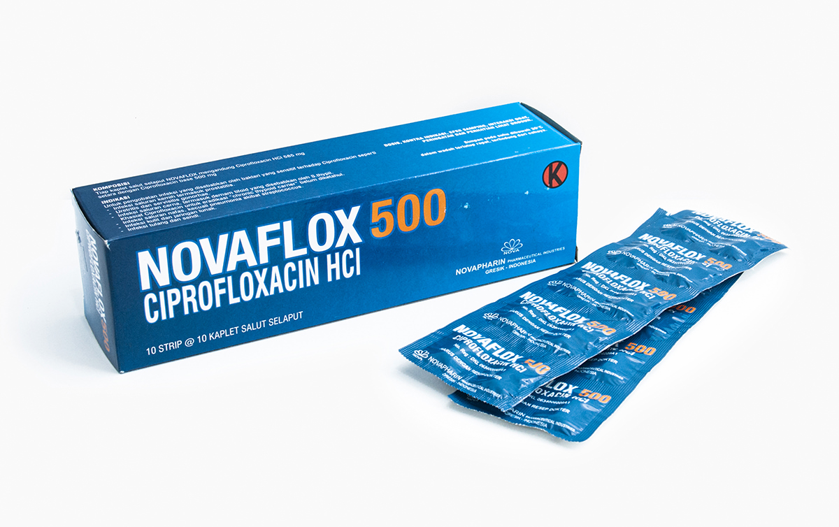 Novapharin - NOVAFLOX 500 MG - Tablet