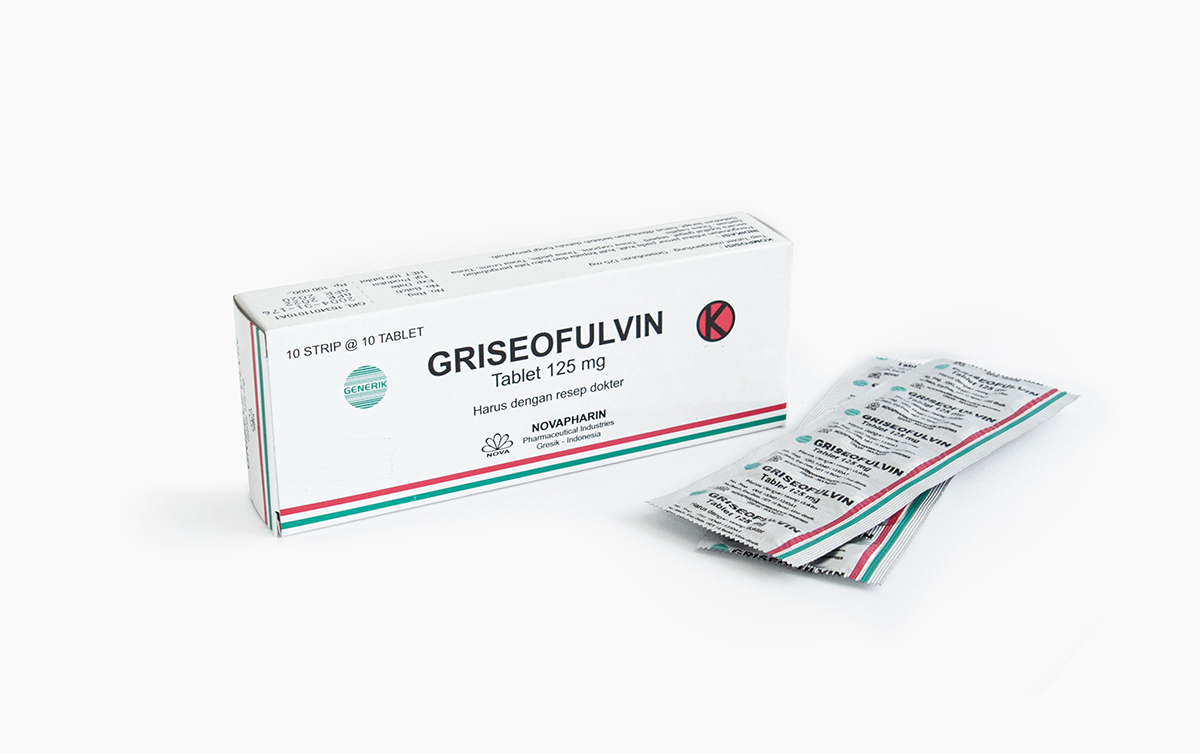 Novapharin - GRISEOFULVIN 125 MG - Tablet